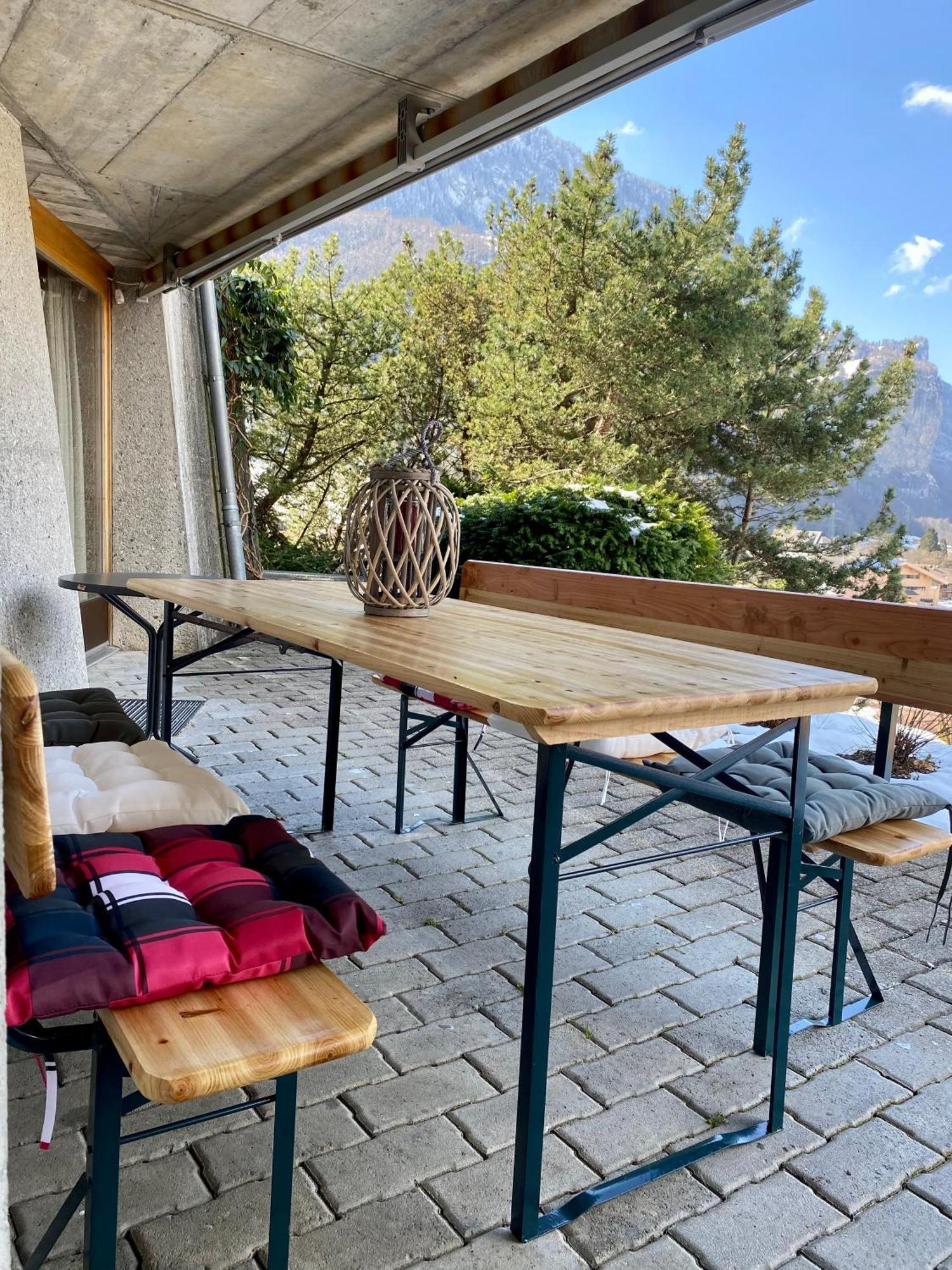 Appartement Aareschlucht- Grandiose Aussicht Fuer 2-6 Pers. Мейринген Экстерьер фото